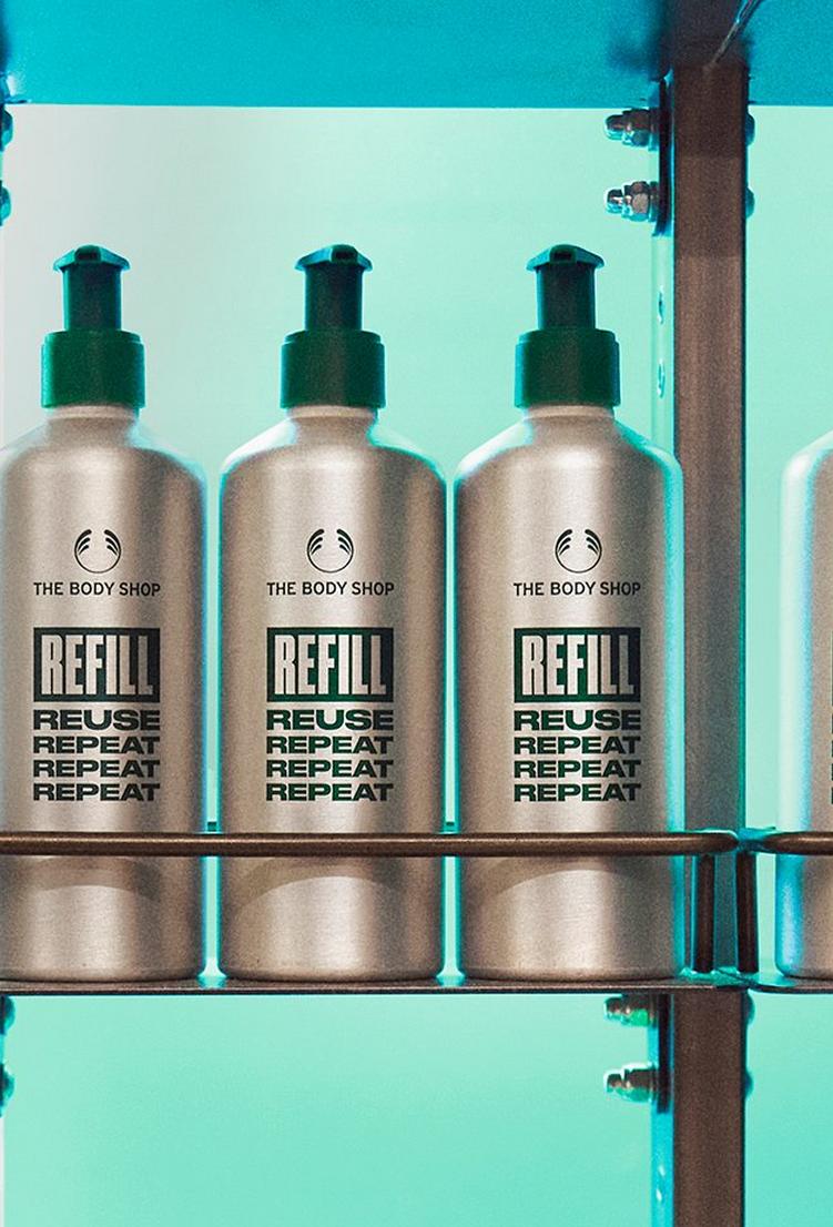 The Body Shop Refill Bottles